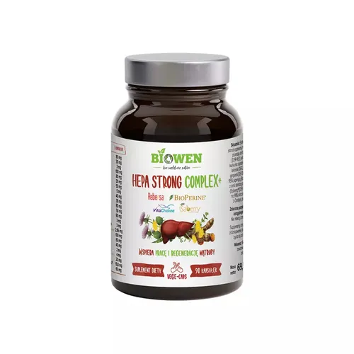 Biowen Hepa Strong Complex+, 90 kapsułek