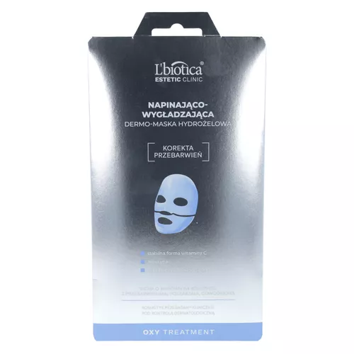 L'BIOTICA ESTETIC - wygładzająca dermo-maska hydrożelowa do twarzy, 1 sztuka