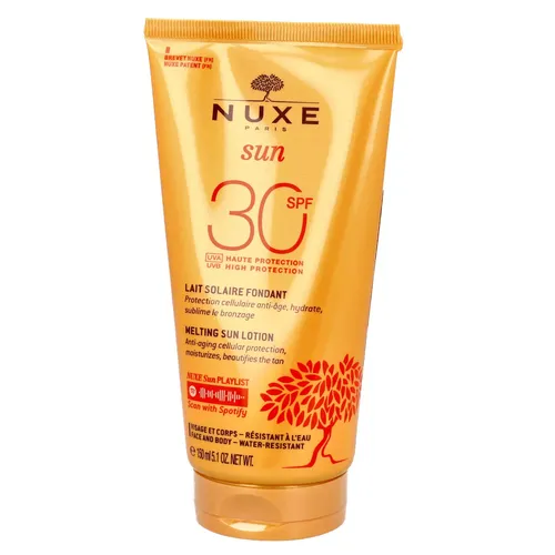 NUXE SUN - mleczko do opalania twarzy SPF30, 150 ml