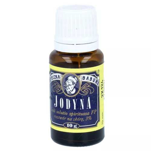 Farmina - jodyna 3%, roztwór na skórę, 10 g