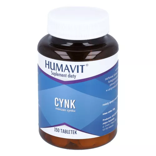 Humavit, Cynk, 150 tabletek
