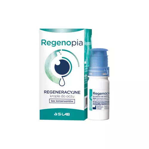 Regenopia - regenerujące krople do oczu bez konserwantów, 10 ml