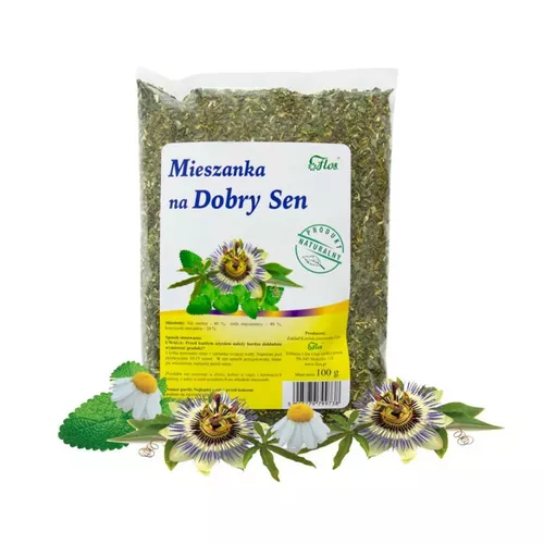 Flos - Mieszanka na Dobry Sen, wsparcie dobrego snu, 100 g