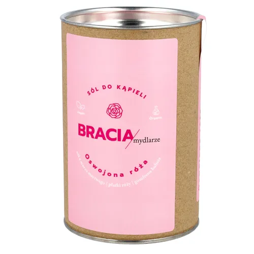 Bracia Mydlarze - sól do kąpieli Oswojona róża, 300 g