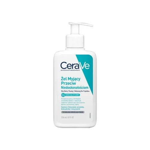 CeraVe - żel myjący przeciw niedoskonałościom, 236 ml