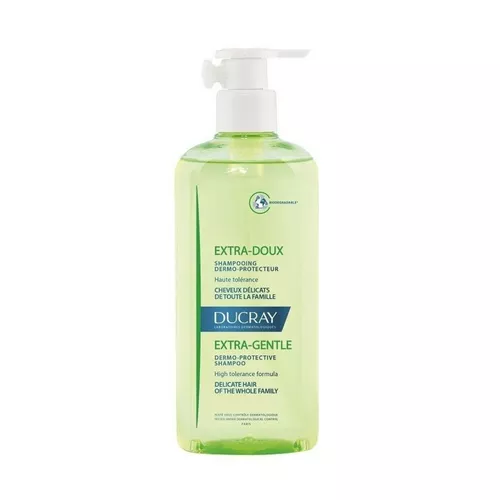 DUCRAY Extra Doux - łagodny szampon nawilżający do częstego stosowania, 400 ml
