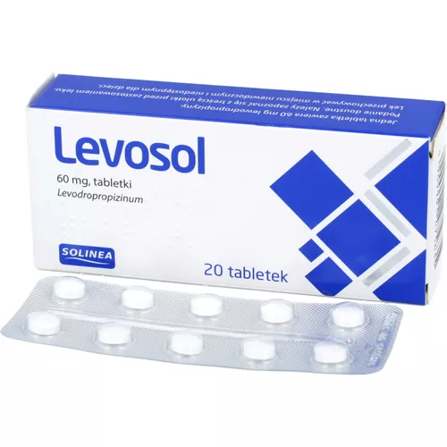 Levosol 60 mg, 20 tabletek