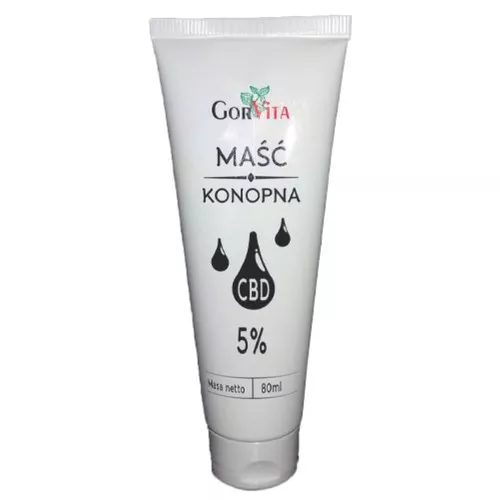 GorVita - maść konopna 5% CBD, 80ml