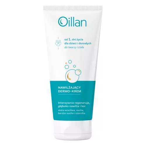 Oillan - nawilżający dermo-krem dla dzieci i dorosłych, 200 ml