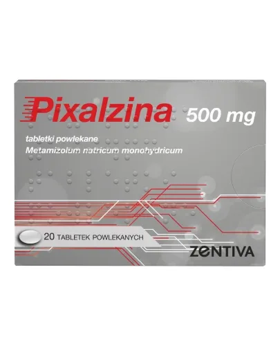 Pixalzina 500 mg, 20 tabletek