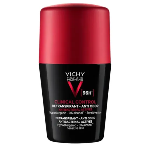 Vichy Homme Clinical Controle - antyperspirant w kulce dla mężczyzn, 96h, 50 ml