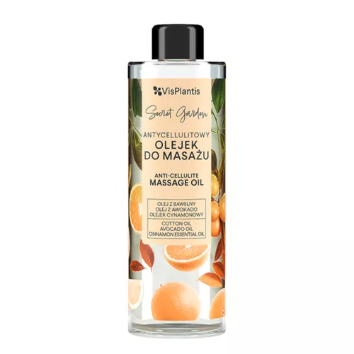 Vis Plantis - antycellulitowy olejek do masażu, 200 ml