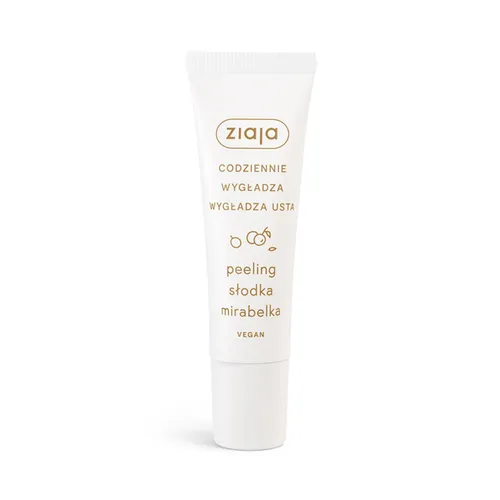 ziaja - peeling do ust, słodka mirabelka, 12 ml