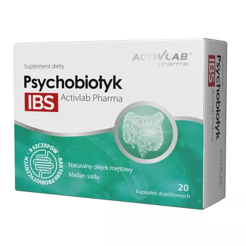 Activlab Psychobiotyk IBS, 20 kapsułek