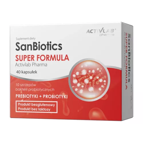 Activlab SanBiotics Super Formula, 40 kapsułek