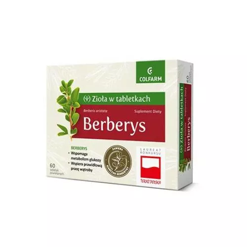 Colfarm Berberys, 60 tabletek