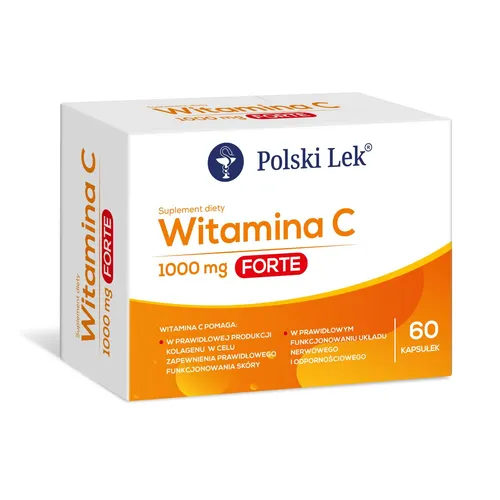 Witamina C 1000 mg Forte, 60 kapsułek
