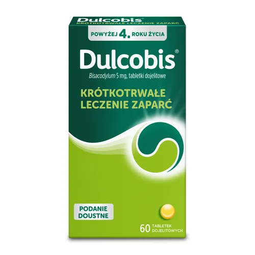 Dulcobis 5 mg, 60 tabletek dojelitowych