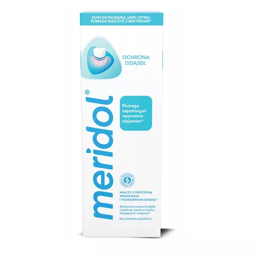 Meridol - Ochrona Dziąseł, płyn do płukania, 400 ml