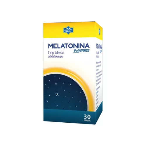 Melatonina Polfarmex 5 mg, 30 tabletek