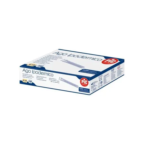 PIC igła iniekcyjna 1,2x40mm G18, 100 sztuk