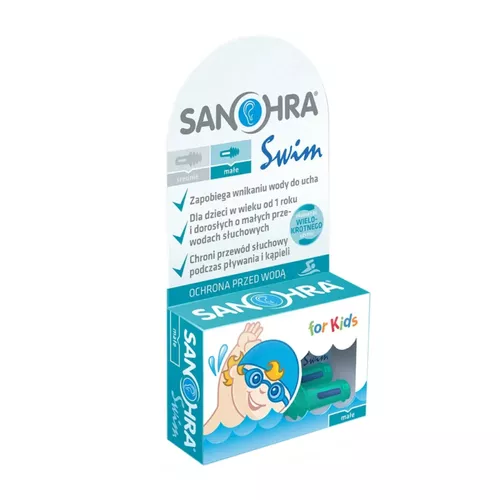Sanohra Swim - stopery dla dzieci do pływania, 1 para