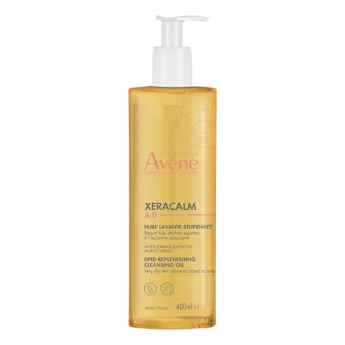 Avene Eau Thermale Xeracalm A.D - uzupełniający lipidy olejek oczyszczający, 400 ml