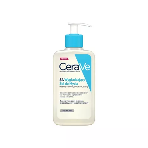 CeraVe - wygładzający żel do mycia, skóra sucha i szorstka, 473 ml