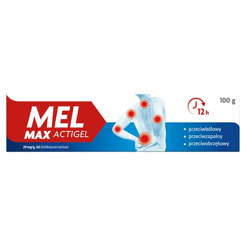 Mel Max Actigel 20 mg/g, żel, 100 g