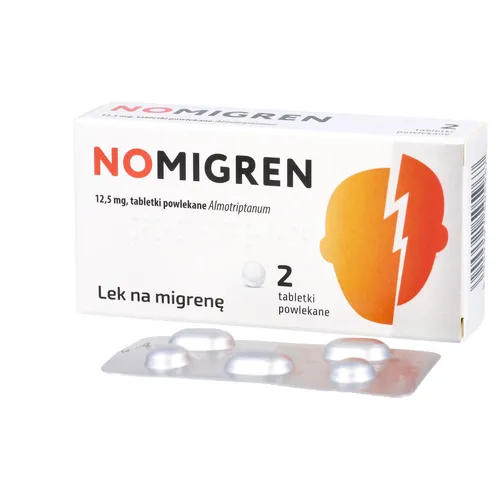 Nomigren 12,5 mg, 2 tabletki