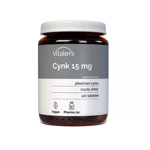 Vitaler's Cynk 15 mg, 120 tabletek