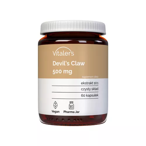 Vitaler's Devil's Claw 500 mg, 60 kapsułek