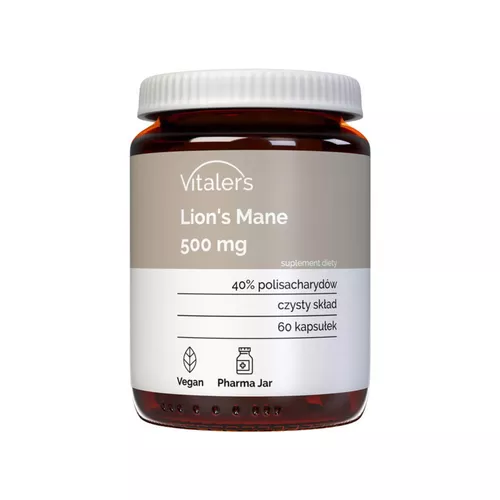 Vitaler's Soplówka Jeżowata 500 mg, 60 kapsułek