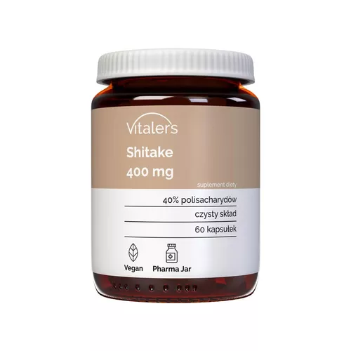 Vitaler's Shiitake 400 mg, 60 kapsułek