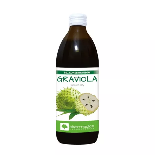 Alter Medica, Graviola, sok, 500 ml