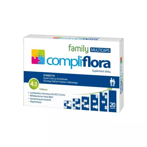 Compliflora Family Multicaps, 20 kapsułek