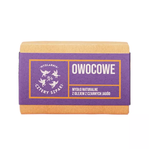 Cztery Szpaki - naturalne mydło w kostce, Owocowe, 110 g