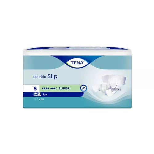 TENA Slip ProSkin - pieluchomajtki, Super S, 30 sztuk