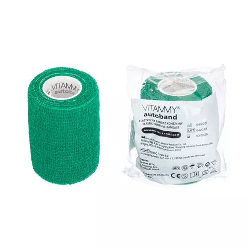 Vitammy - elastyczny bandaż kohezyjny (7,5 cm x 4,5 m), 1 sztuka