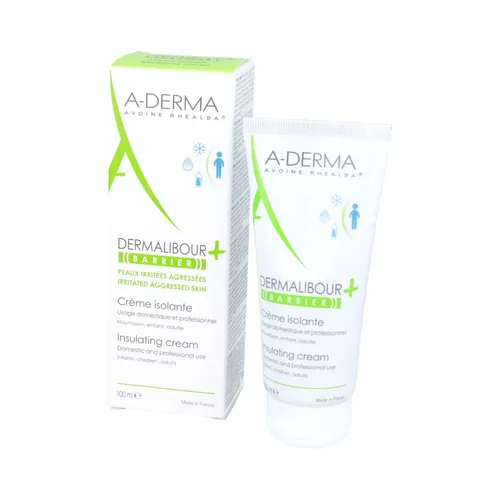 A-Derma Dermalibour+ Barrier - krem izolujący, zabezpieczający przed czynnikami drażniącymi, 100 ml