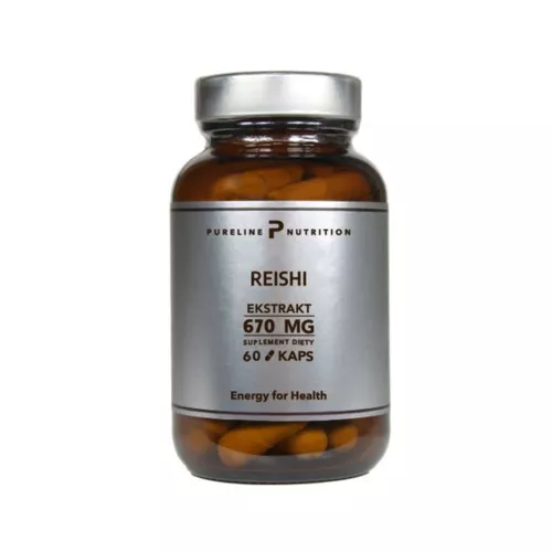 Pureline Nutrition Reishi, 60 kapsułek