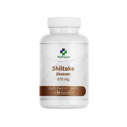 Med Future, Shiitake, 60 kapsułek