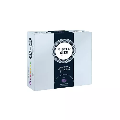 Mister Size - prezerwatywy dopasowane do rozmiaru 69 mm, 36 sztuk