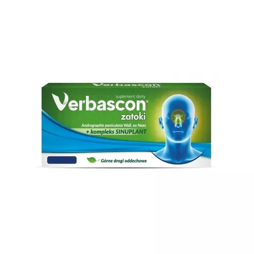 Verbascon, zatoki, 60 tabletek