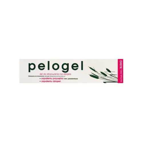 Pelogel - borowinowy żel stomatologiczny, 40 g
