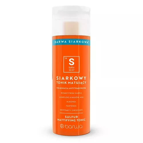Barwa Siarkowa - tonik matujący, 200 ml