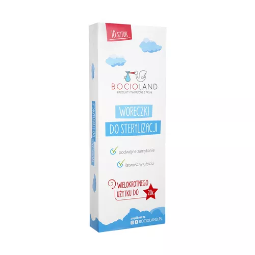 BOCIOLAND - Woreczki do sterylizacji, 10 sztuk
