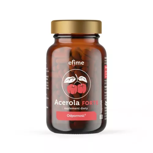 Efime Acerola Forte, 60 kapsułek