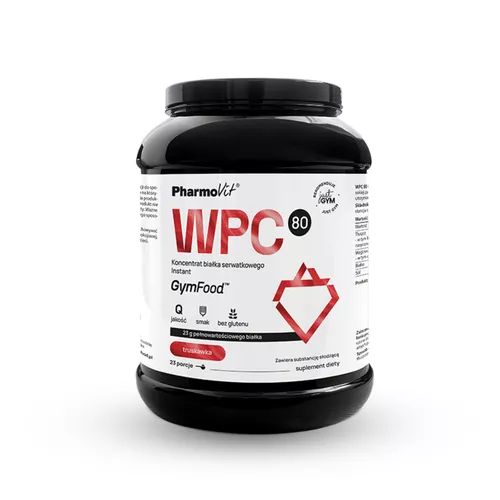 Pharmovit GymFood WPC 80, truskawka, 700 g