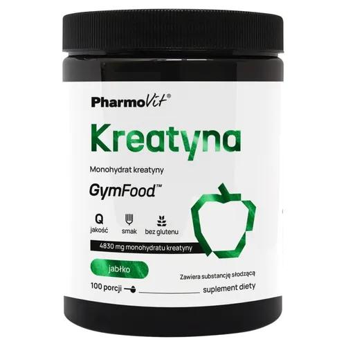 Pharmovit GymFood Kreatyna, jabłko, 500 g
